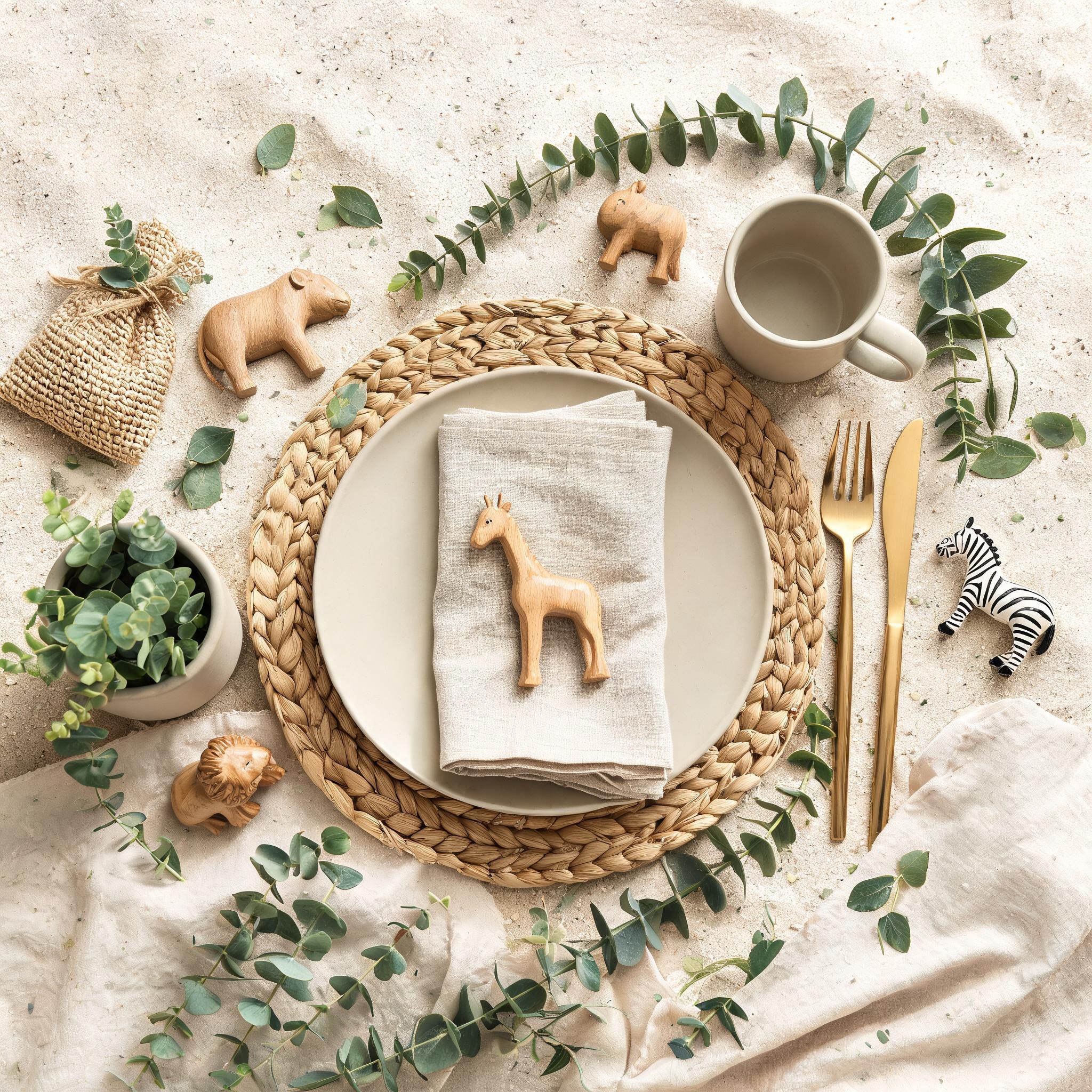 Safari themed party styling